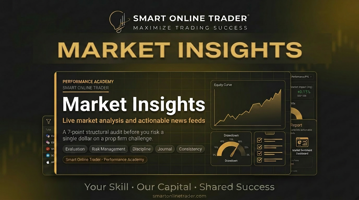 Smart Online Trader Market Insights dashboard