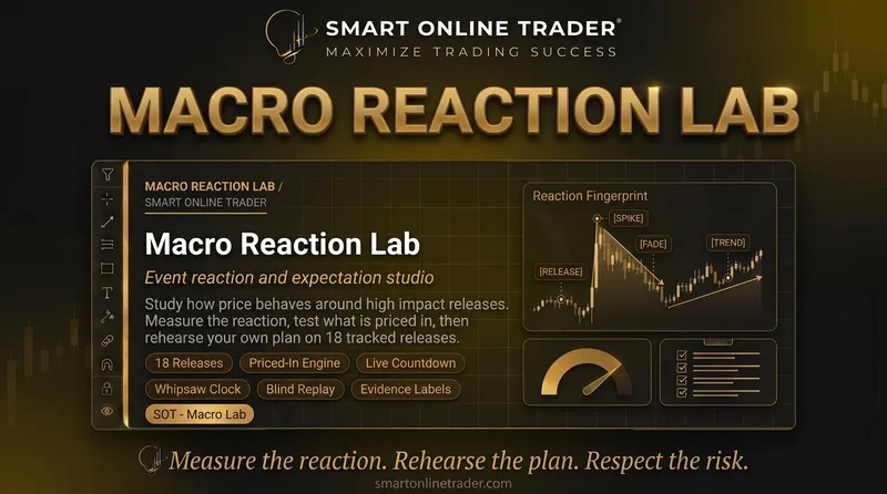 Macro Reaction Lab - event reaction and expectation studio