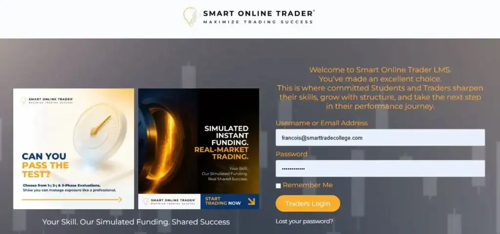Smart Online Trader LMS