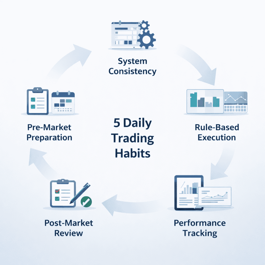 Routine discipline in trading